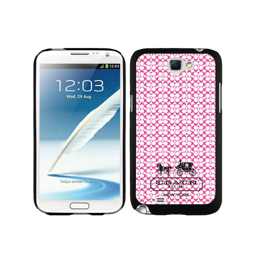 Coach In Confetti Signature Pink Samsung Note 2 Cases DTK | Coach Outlet Canada